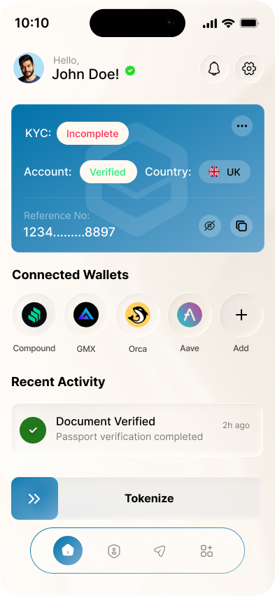 Fuutura ID mobile view